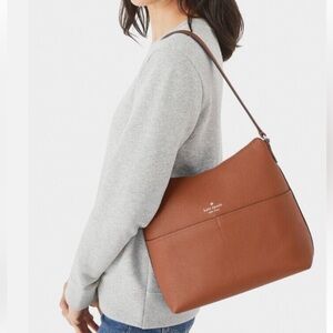 Kate Spade Bailey Brown Leather Shoulder Bag